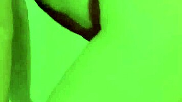 Sexy Young 18+ European Girl in Lingerie Masturbating