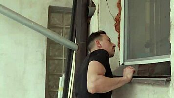 Gorgeous Ass in Red Dress Fucked Raw Doggystyle by Husband