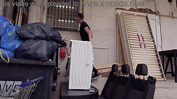 Gorgeous Ass in Red Dress Fucked Raw Doggystyle by Husband