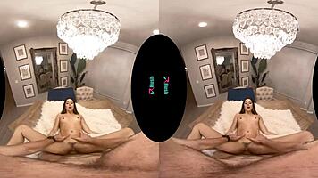 Vanna Bardot celebrates New Year's with cumshot