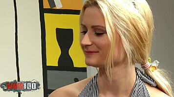 Petite Blonde Bitch Fucked By Old Pervert