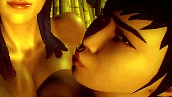 Asian girlfriend's interracial voyeur trio