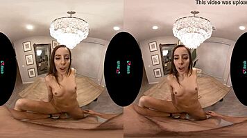 Vanna Bardot celebrates New Year's with cumshot