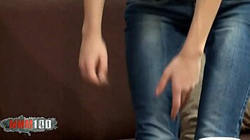 Petite Blonde Bitch Fucked By Old Pervert