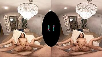 Vanna Bardot celebrates New Year's with cumshot