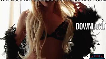 Sexy Canadian Blonde Katie Jean Solo Softcore Striptease Video With Playboy