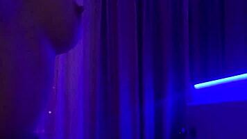 redhead teen 18+ stretching wet pussy with hand in close-up!