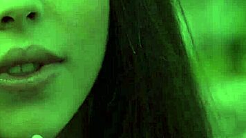 Petite Babe Bent Over