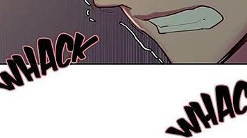 In this hentai episode, a student seduces his ebony maid with interracial passion.