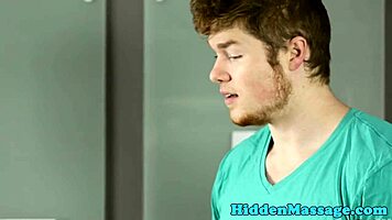 Small-Tit Teen Sucks Masseur's Dick in Hidden Cam Fantasy! Watch the Full Storyline Unfold.