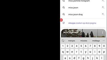 Horny Miss Jasmin Sucking Dildo And Fingering Pussy!