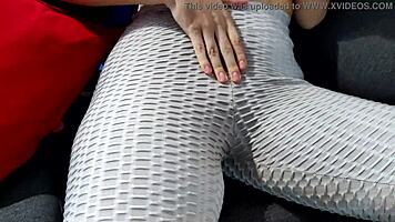 Horny Miss Jasmin Sucking Dildo And Fingering Pussy!