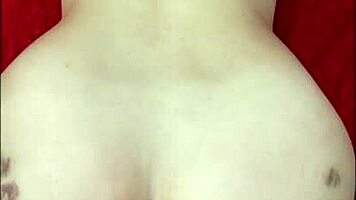 Teen sucks dick for creampie on phone