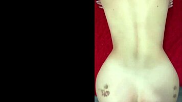 Teen sucks dick for creampie on phone