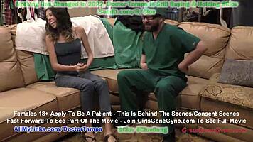 Doctor Tampa Examines Aria Nicole at Girls Gone Gyno