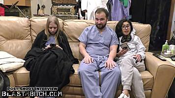 Doctor Tampa blasts Jasmine Rose's thigh