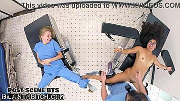 Doctor Tampa blasts Jasmine Rose's thigh