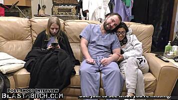 Doctor Tampa blasts Jasmine Rose's thigh