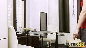 i'm in love with my hard-to-get teacher and we finally have passionate sex in the college classroom