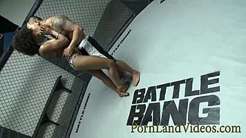 Beautiful Ebony Teen Misty Stone Wins a Prize