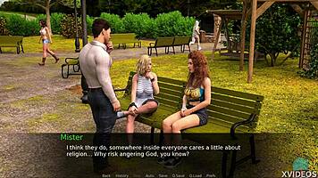 Oh, these hot teen girls are kissing passionately!