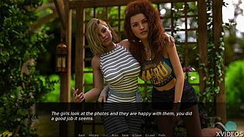 Oh, these hot teen girls are kissing passionately!