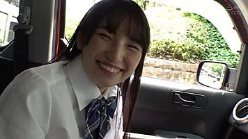 Busty asian teen rides and fucks in homemade video