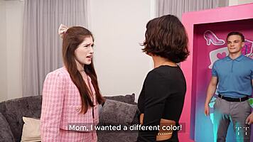 ken doll obeys spoilt rich mistress completely