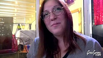 Young lusty European amateur lady Lily gets her first taste of black cock