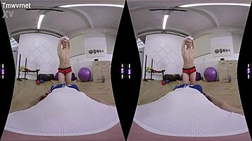 Alecia Fox Demonstrates Gymnastic Flexibility and Acrobatics