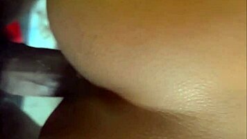 Ebony Teen 18+ Enjoys Sex And Sucking Big Black Cock At The Movies