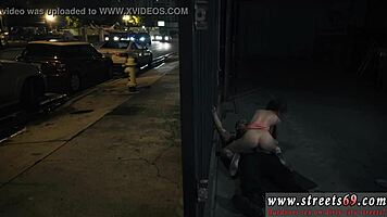 Teen in glasses dominated in extreme heels bdsm