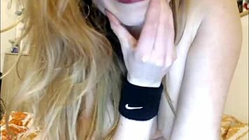 Horny 18-Year-Old Girl With Big Tits And Hairy Pussy