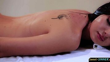 Horny Massage Babe Jerks And Blows Dick