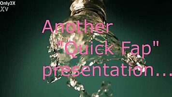 anya krey receives a facial in stockings during quickfap