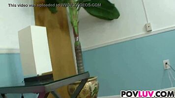 Teen annie whorehall gives blowjob in dorm pov