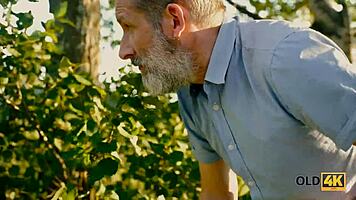 Old Guy Pounds Daughter's Friend Hard in Outdoor Cowgirl Ride!