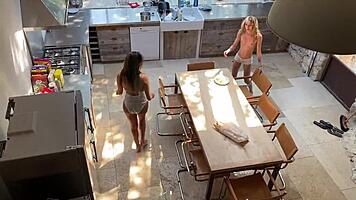 hey, anissa kate, megane lopez, and angel emily, how do you swallow mike angelo’s cum after that wild triple blowjob?