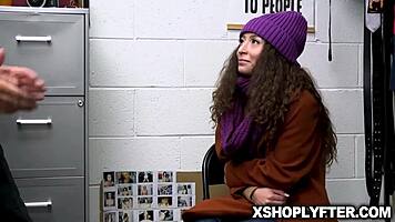 Officer offers dick to suck