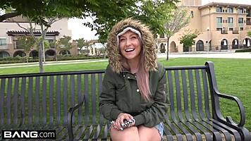 Two Country Girls And City Girl Bold Lesbian Oral Kissing