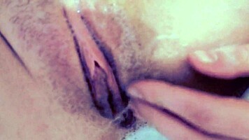 I Caress My Pussy In The Bathroom!