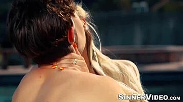 Naughty carmen caliente intensely licked and fucked in cowgirl and doggystyle by stepbro with cumshot