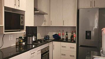 Maintenance Guy Caught Fucking Young 18+ Amateur in Anal First Time