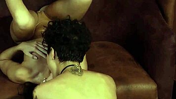 Tatted Ebony Teen 18+ Lesbian Eats Out Pussy With Fingering And Masturbation