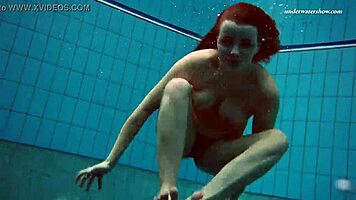 I Felt So Exposed When Vesta Entered The Pool Naked In Public!