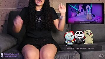 petite mexican reacts to erotic ghost on halloween