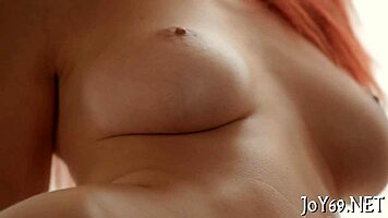 elegant young teen explores softcore play