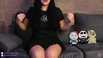 petite mexican reacts to erotic ghost on halloween