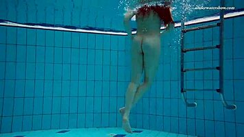 I Felt So Exposed When Vesta Entered The Pool Naked In Public!