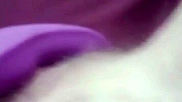 cute teen plays with toys alone